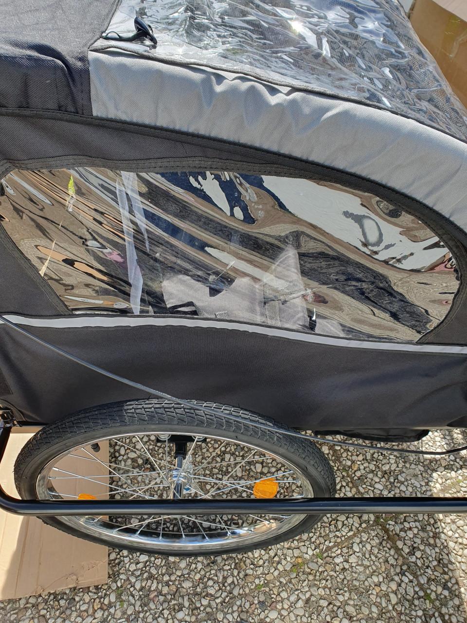 Outbee kinderfietskar 2in1 • fietskar + wandelwagen • buggy