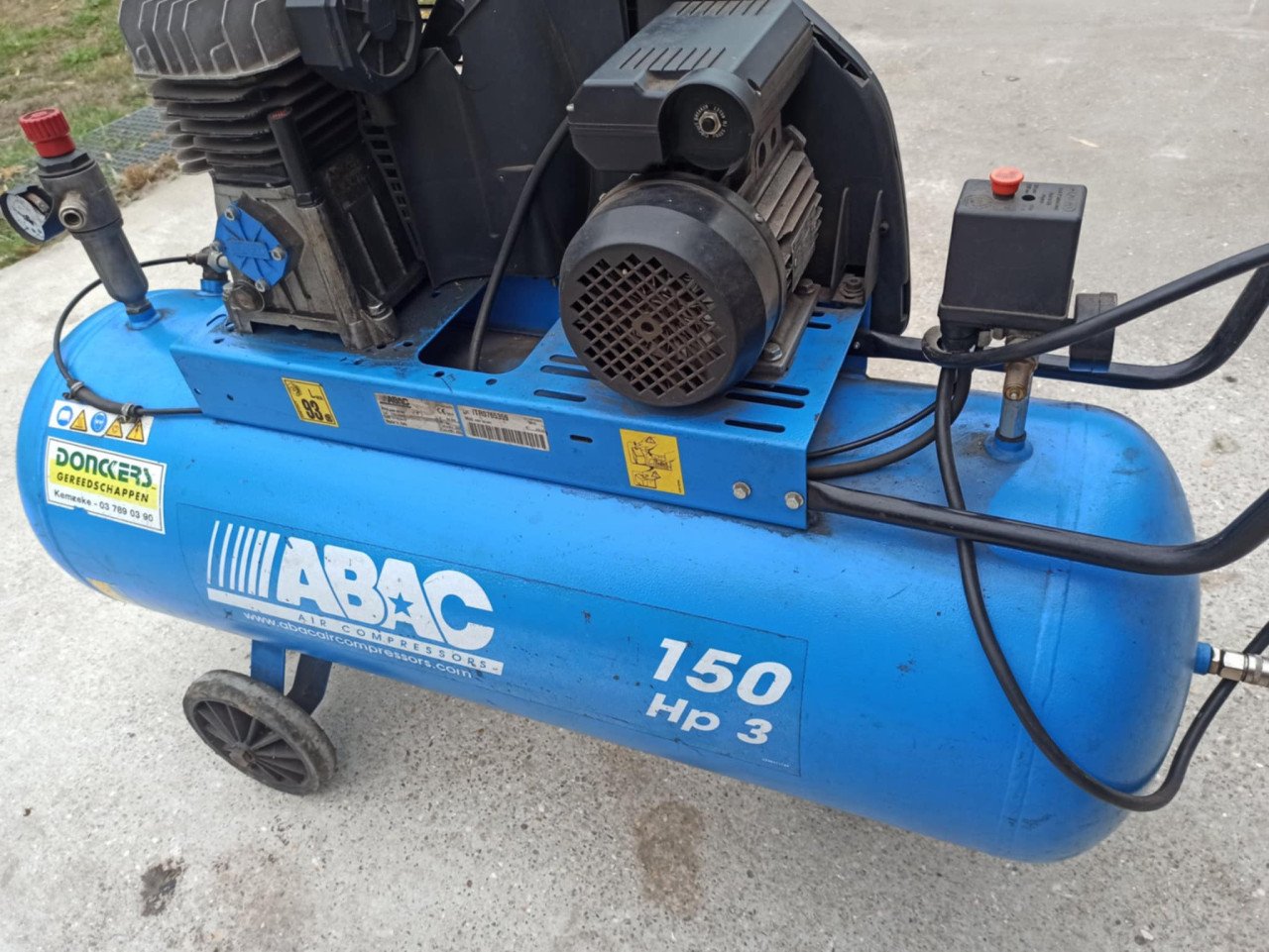 ABAC 150 HP3 Compressor - 150 Liter / 3PK