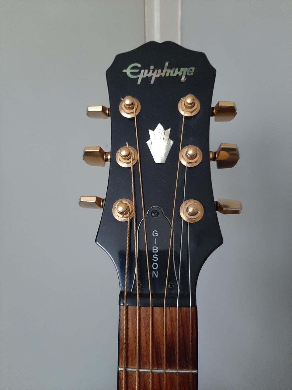 Epiphone PR5E, akoestische/elektrische gitaar, model uit begin jaren '90