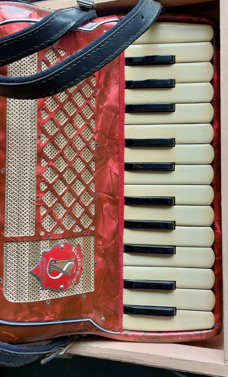 Vintage Silvestrini Mondolfo Accordion (Italy)