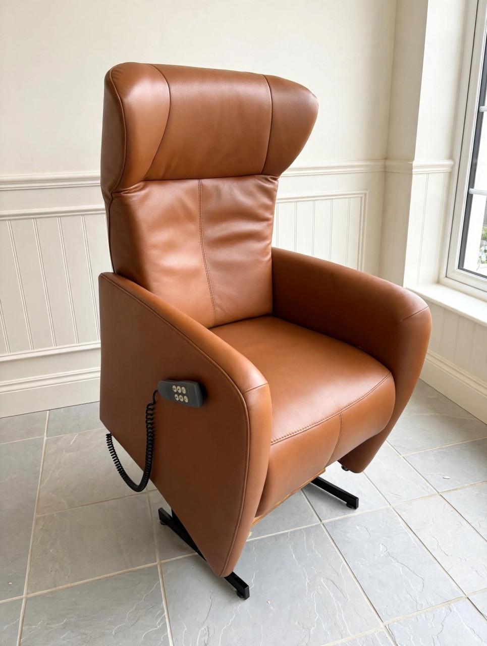 Prominent Sorisso sta op en relax fauteuil., in zeer nette staat, zgan