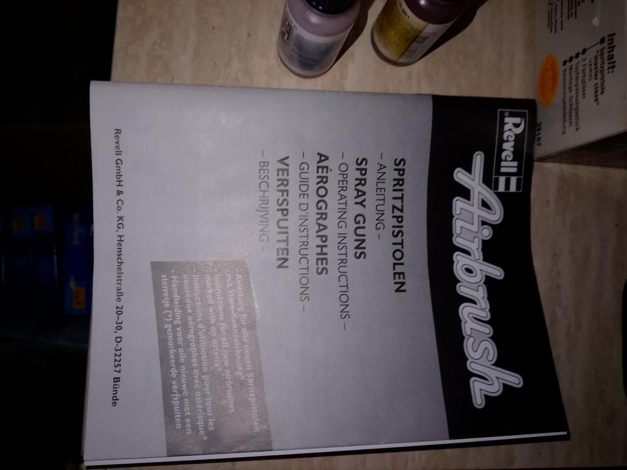 Te koop Revell airbrushset