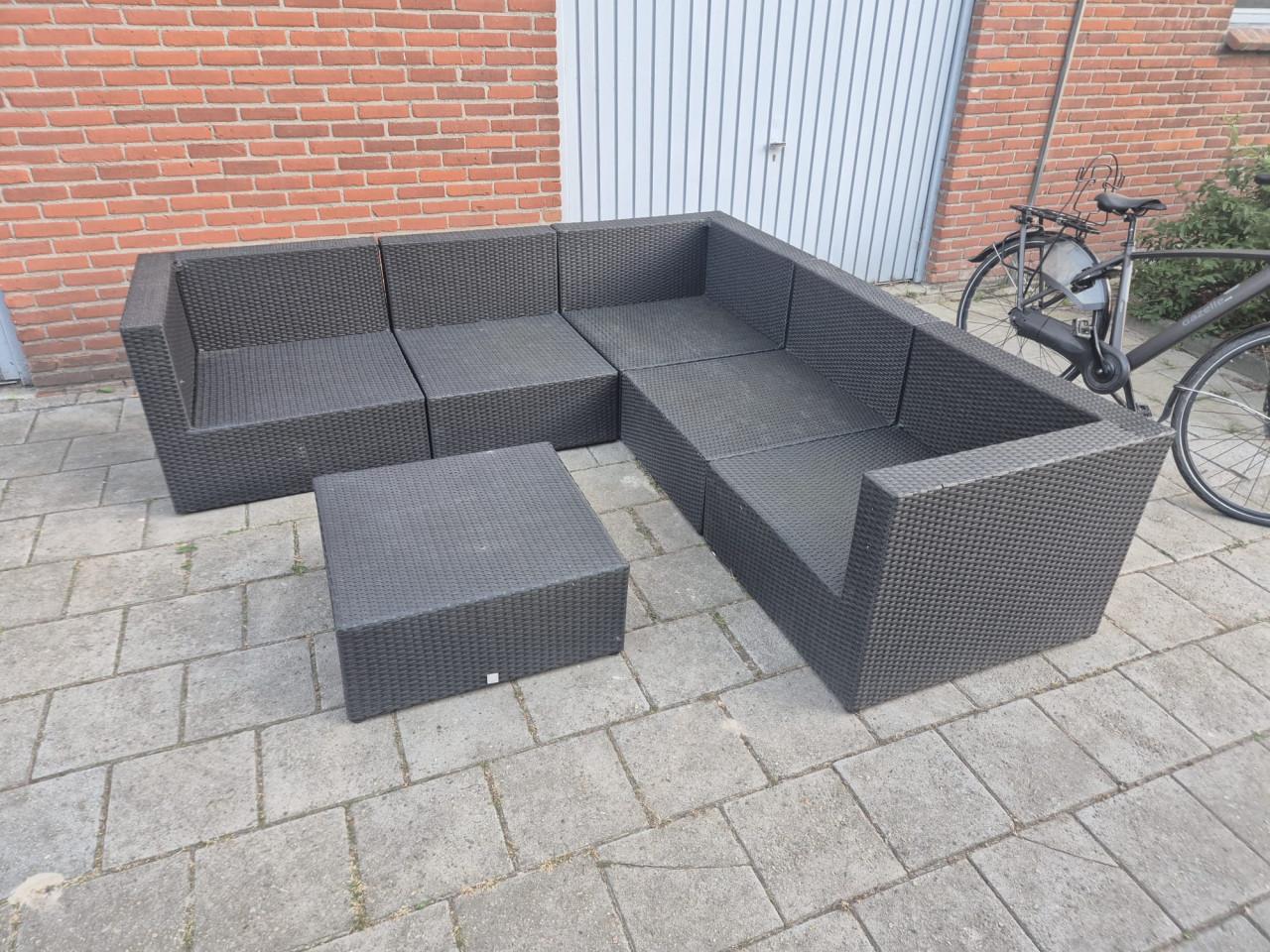 Loungeset 240 x 240 cm (Bezorging mogelijk)