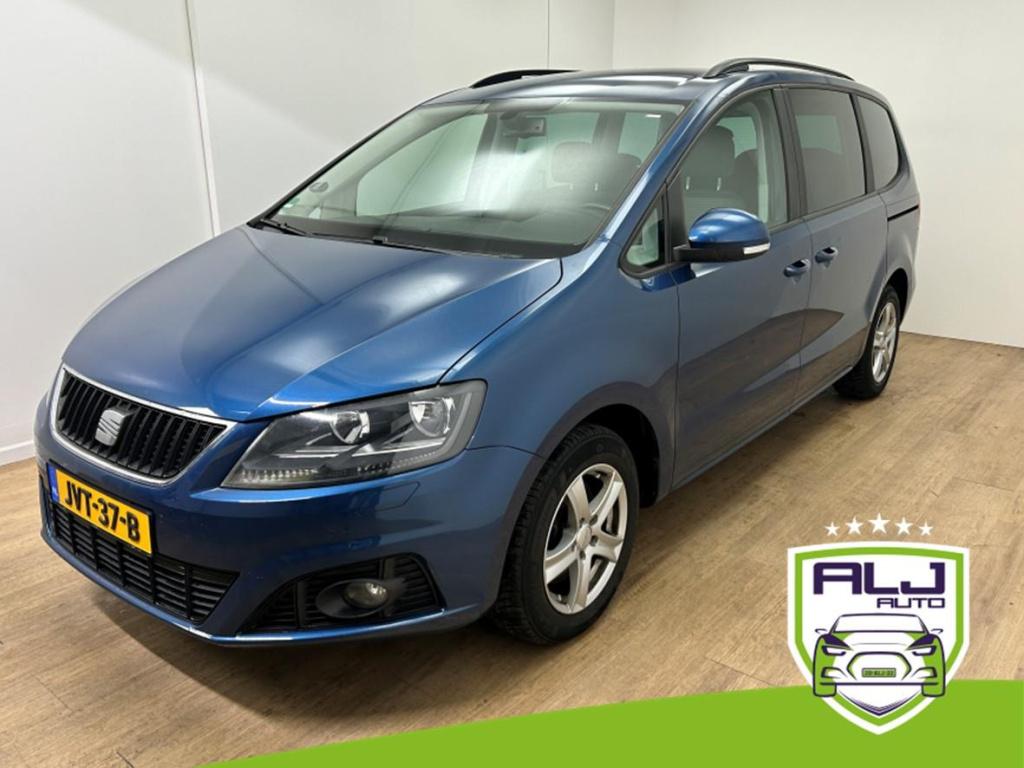 Seat Alhambra occasion 1.4 tsi style 7p | blauw | tweedehands seat alhambra