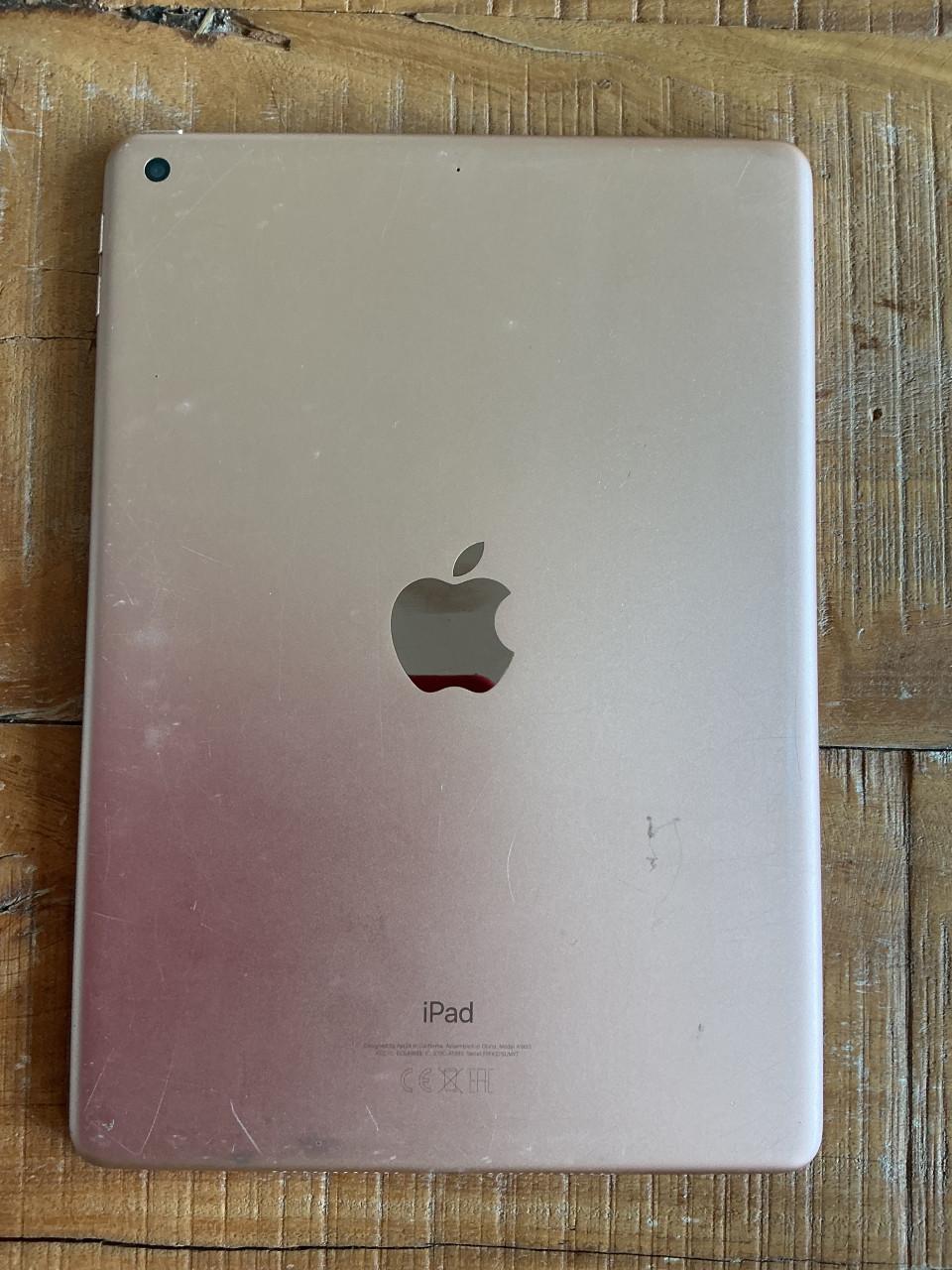Apple iPad rosé gold (6e generatie) met lader 128 GB