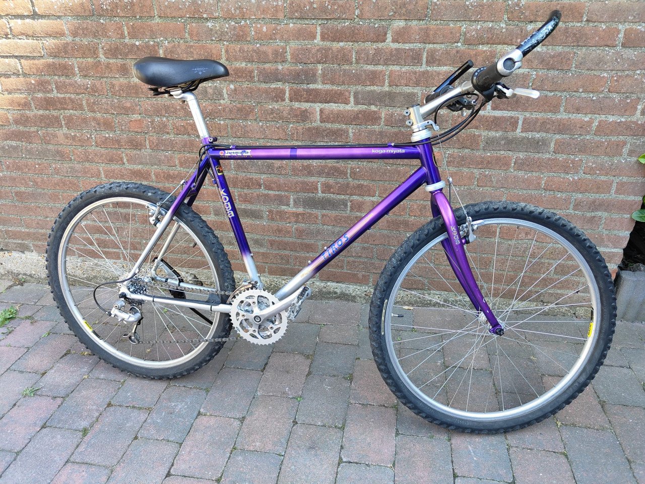 Koga Tiros 21 versnellingen titanium stuurpen Mavic velgen