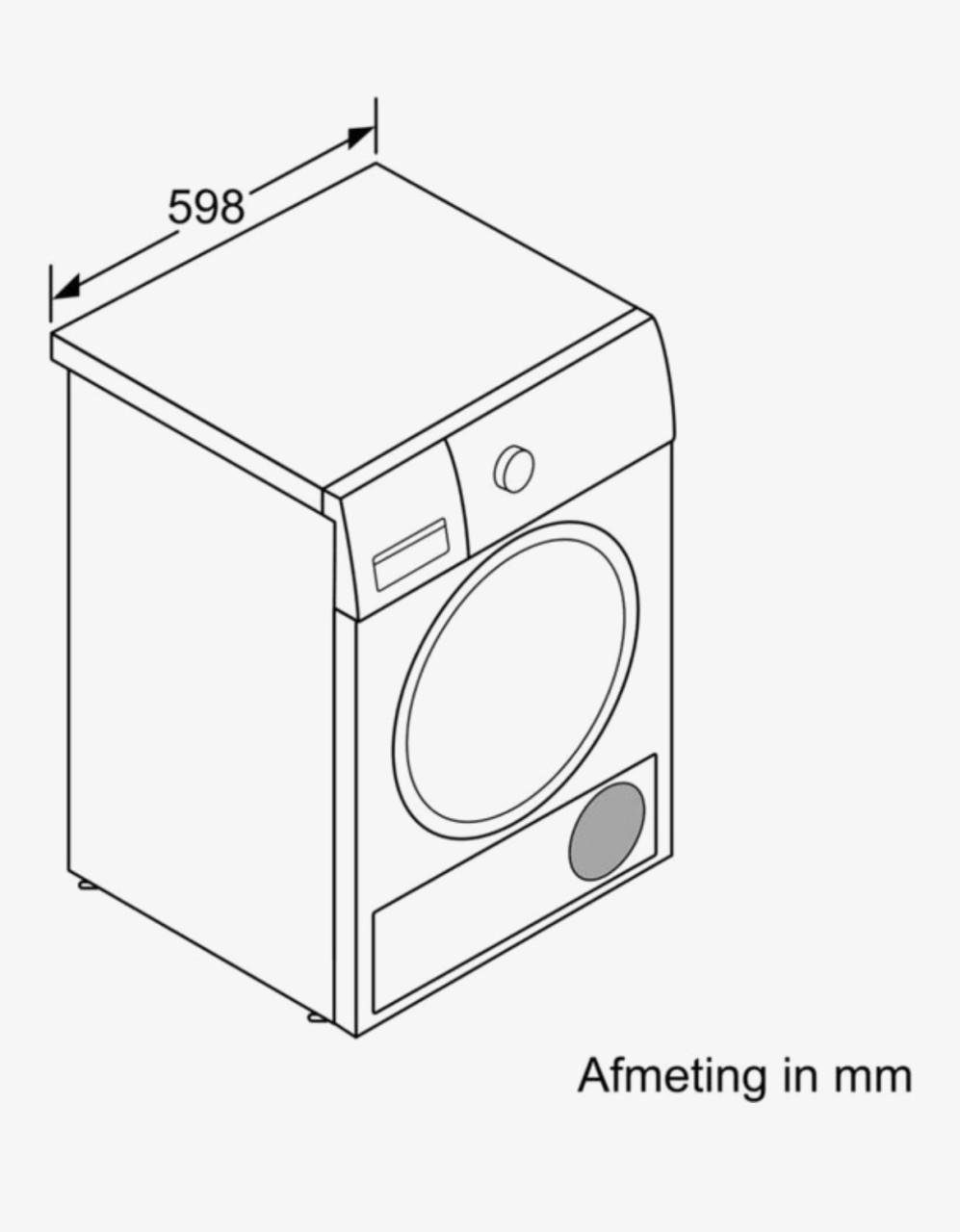 Siemens droger iq 800 selfcleaning condenser