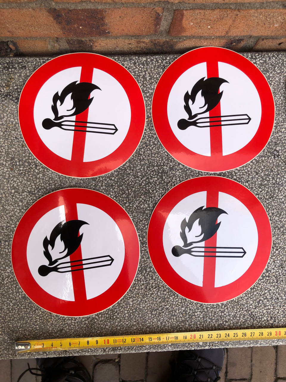 Een setje stickers.