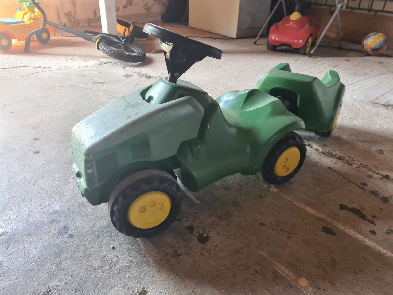 Rolly toys tractor met kar