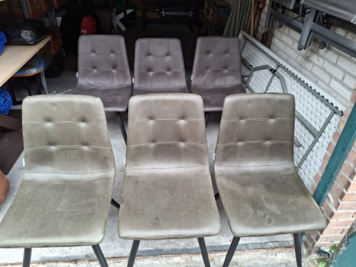 Eetkamerstoelen 6 stuks