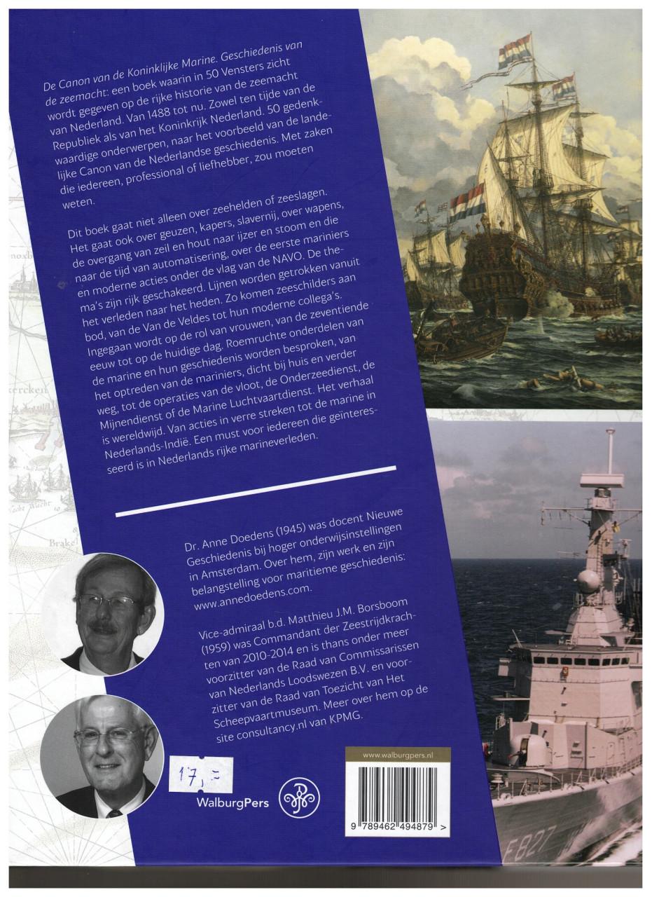 De canon van de Koninklijke Marine. Geschiedenis van de Zeemacht