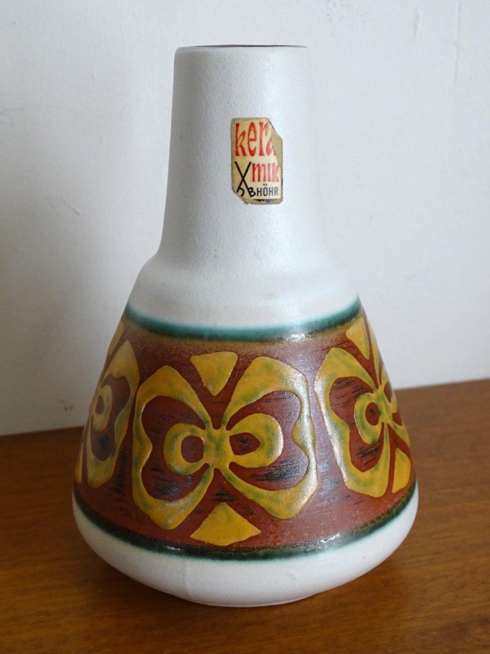 Vintage vaas Dumler Breiten Keramik 310-15 West Germany