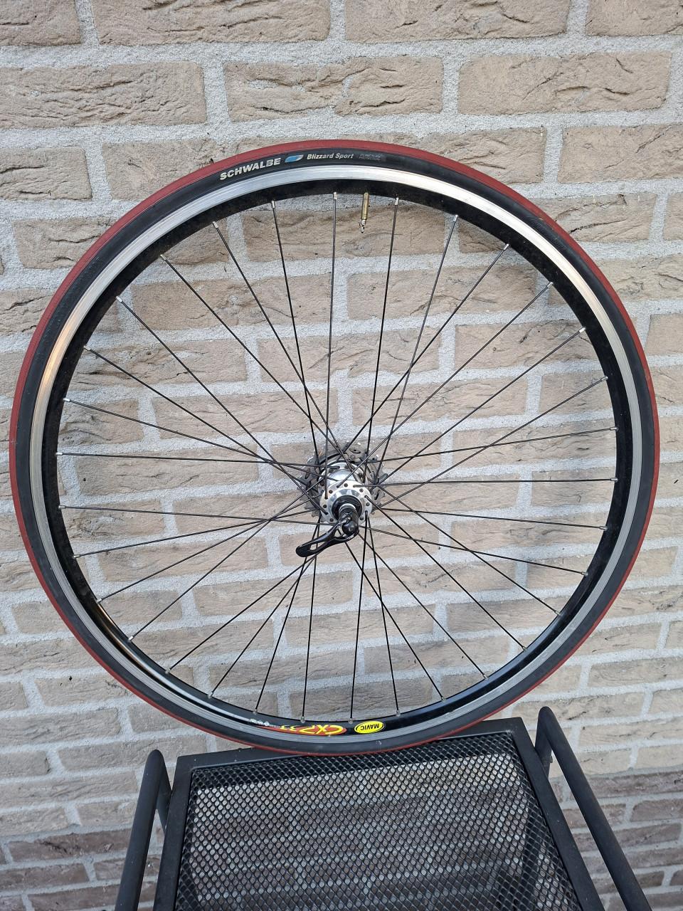 Fietswiel met cassette