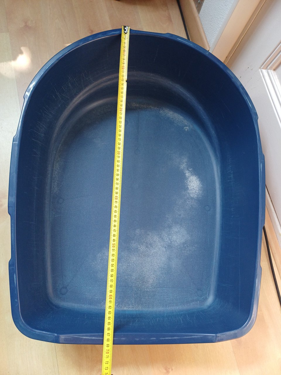 Superfijne XXL, OPEN KATTENBAK met opstaande rand, EUROPET