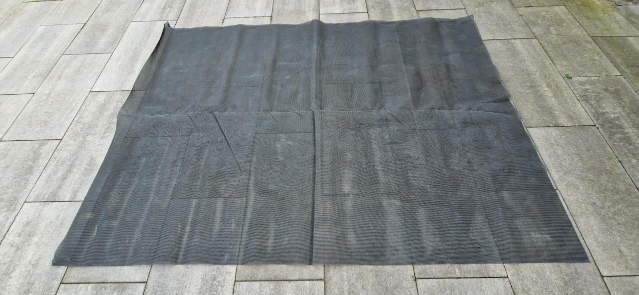 Tenttapijten blauw en grijs