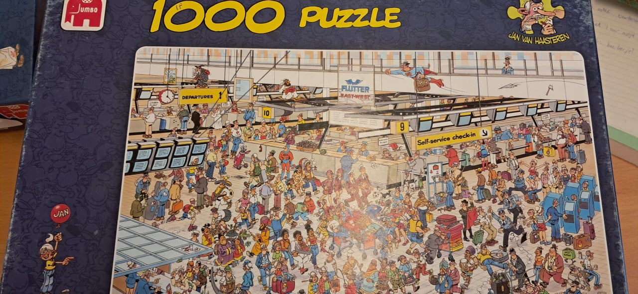 Van Haasteren puzzels 950 en 1000 stukjes