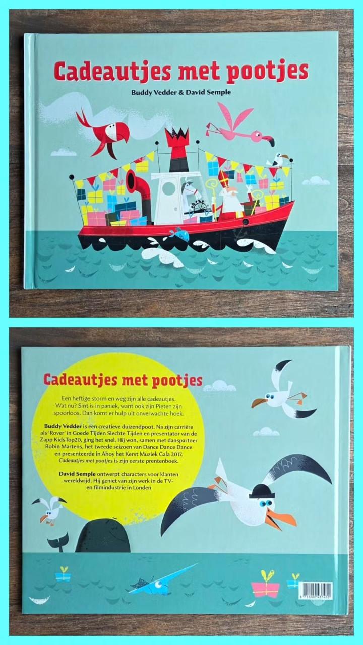 🎈De Sint is al onderweg! 🛳 4 Verschillende Sinterklaas boeken,