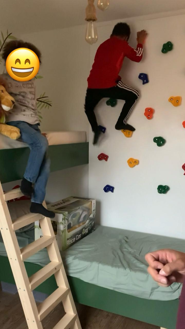 Klimmuur kinderkamer