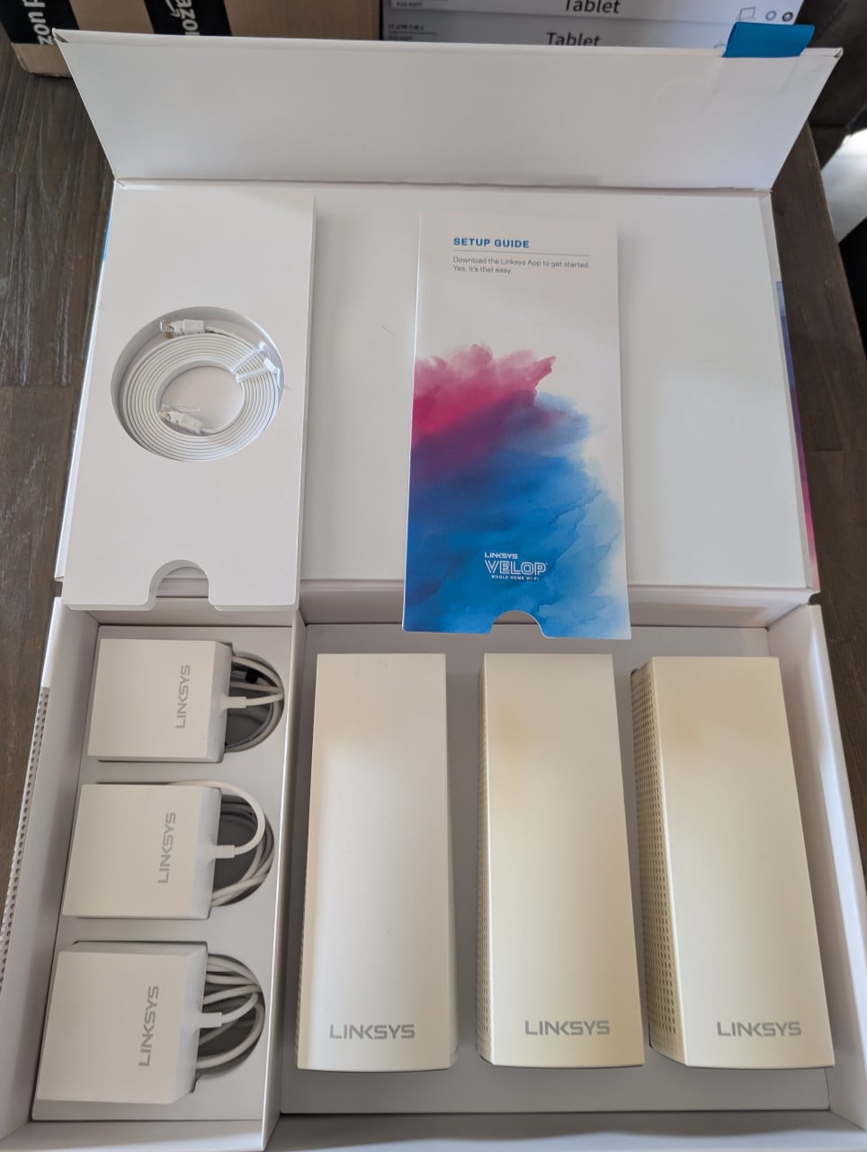 Linksys Velop WHW03 Mesh Systeem - Set van 3