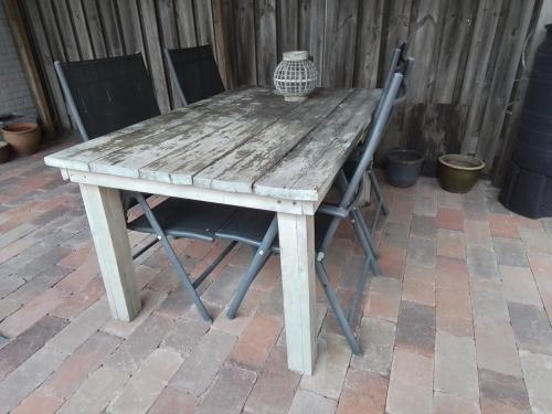 Steigerhouten (tuin)tafel (160 x 98 cm)