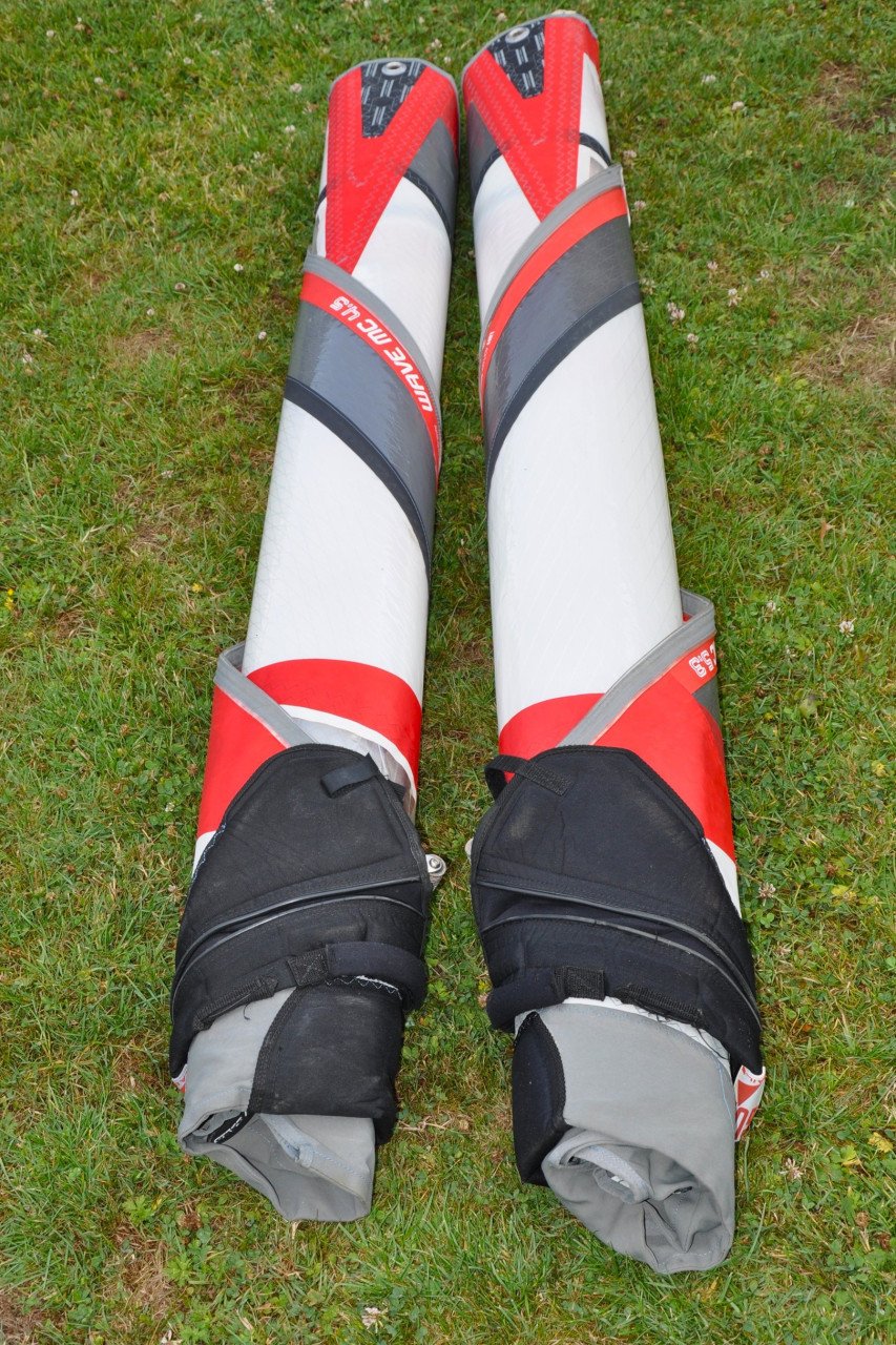 Set van 4.5 en 5.3m2 GunSails Wave MC zeilen