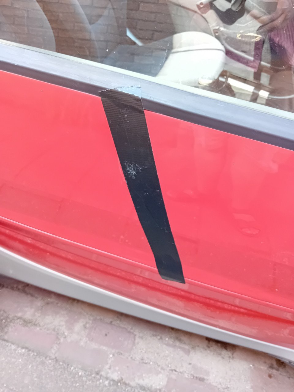 Smart 0.7 City Coupe 2003 rood met panorama dak