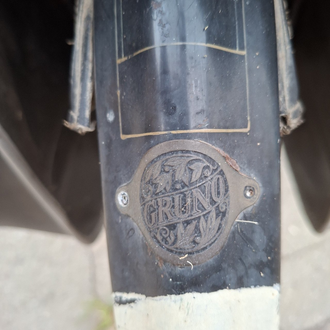 Antieke Gruno fiets