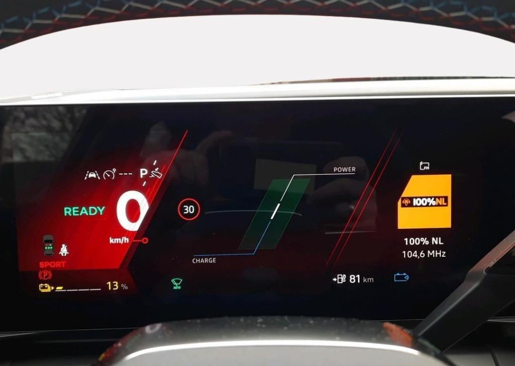 Renault Scenic e-tech ev87 long range esprit alpine - zwarte vloerbekleding