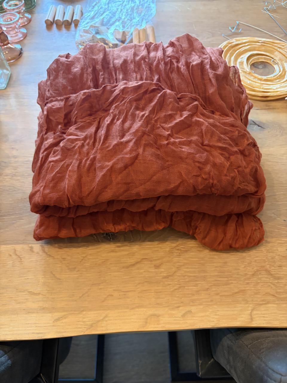 Bruiloftsversiering Groen en Roestbruin