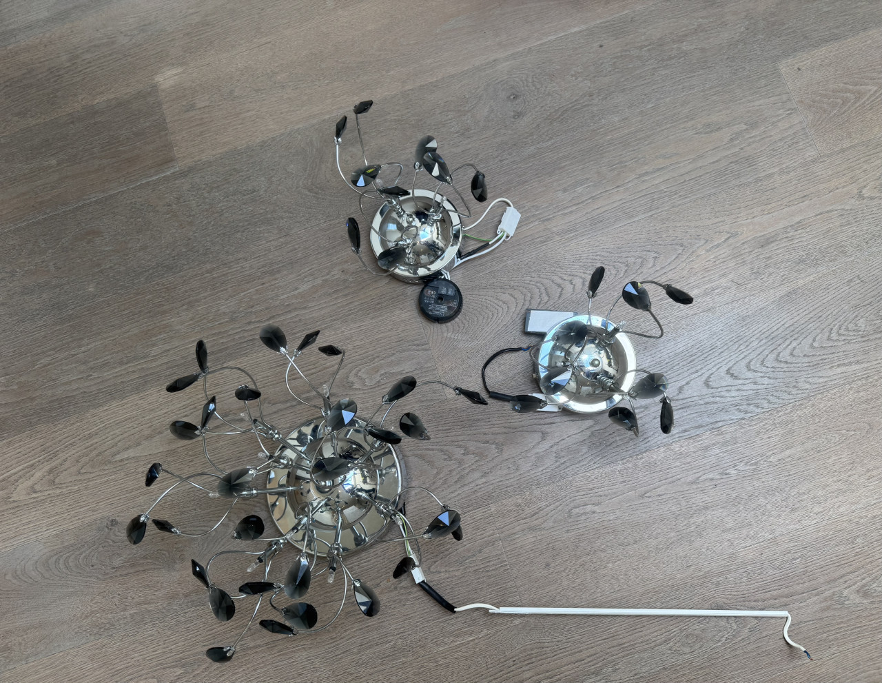 Willemse plafonnières te koop, 3 stuks