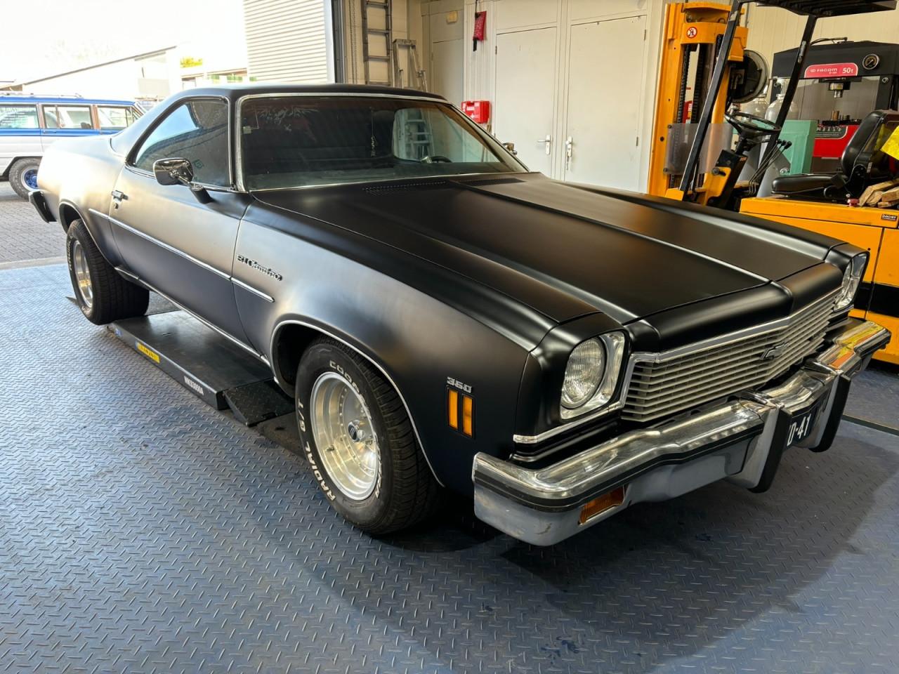 Chevrolet el Camino 1973 '' black beauty"