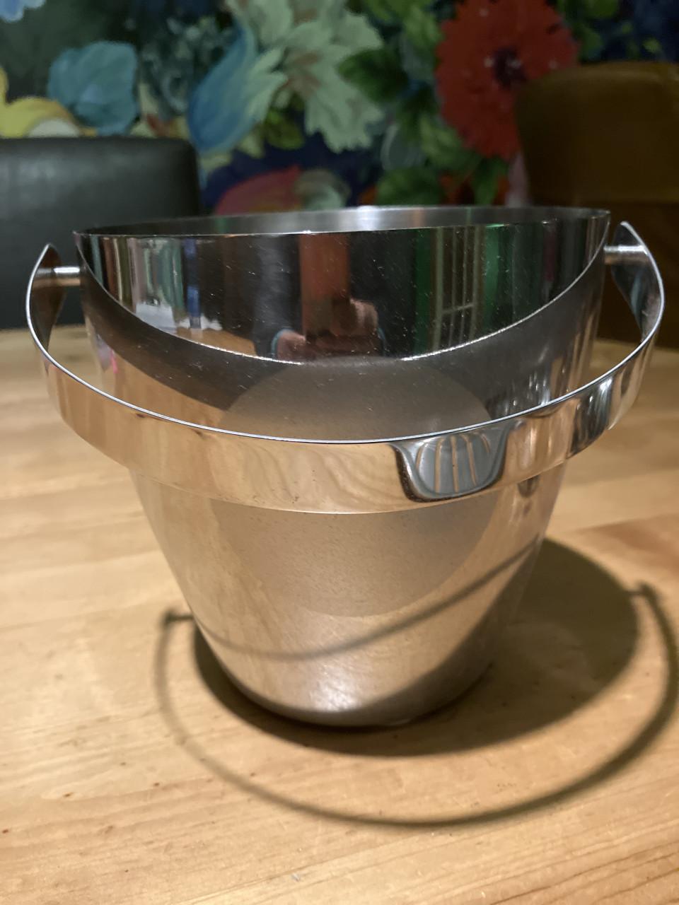 RVS ijsemmer/flessenkoeler