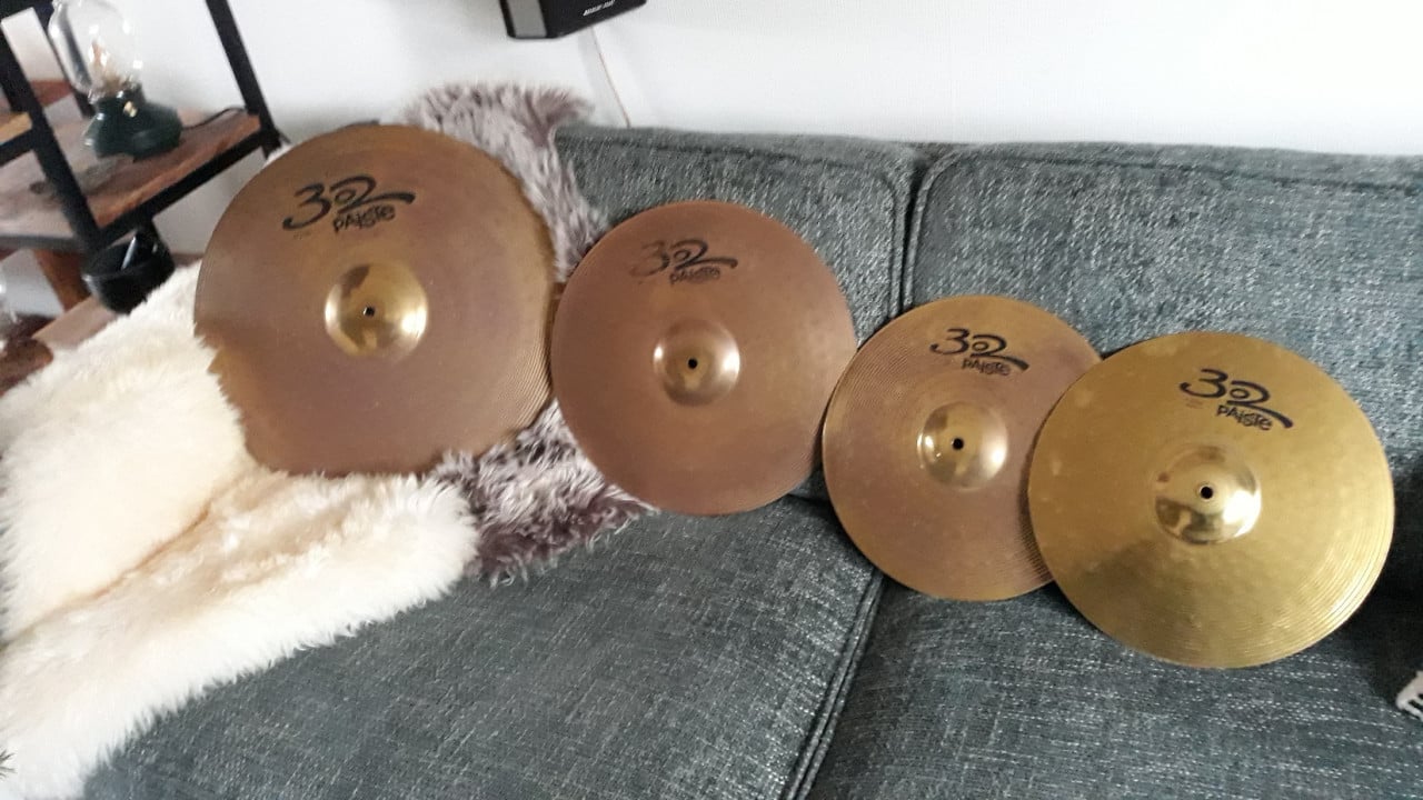 Paiste bekkens Set
