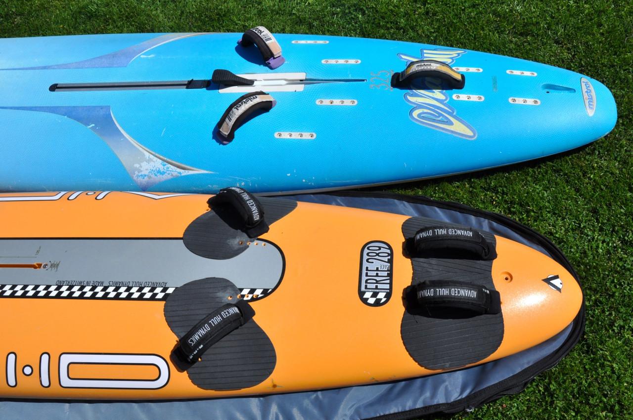 AHD Freerace / Mistral Malibu zeer complete (beginner) set