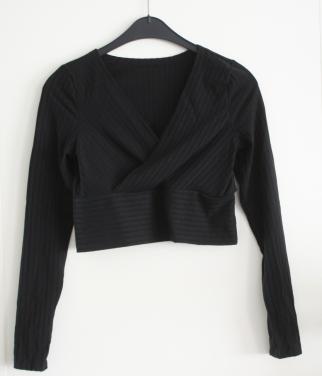 Zwarte top maat m