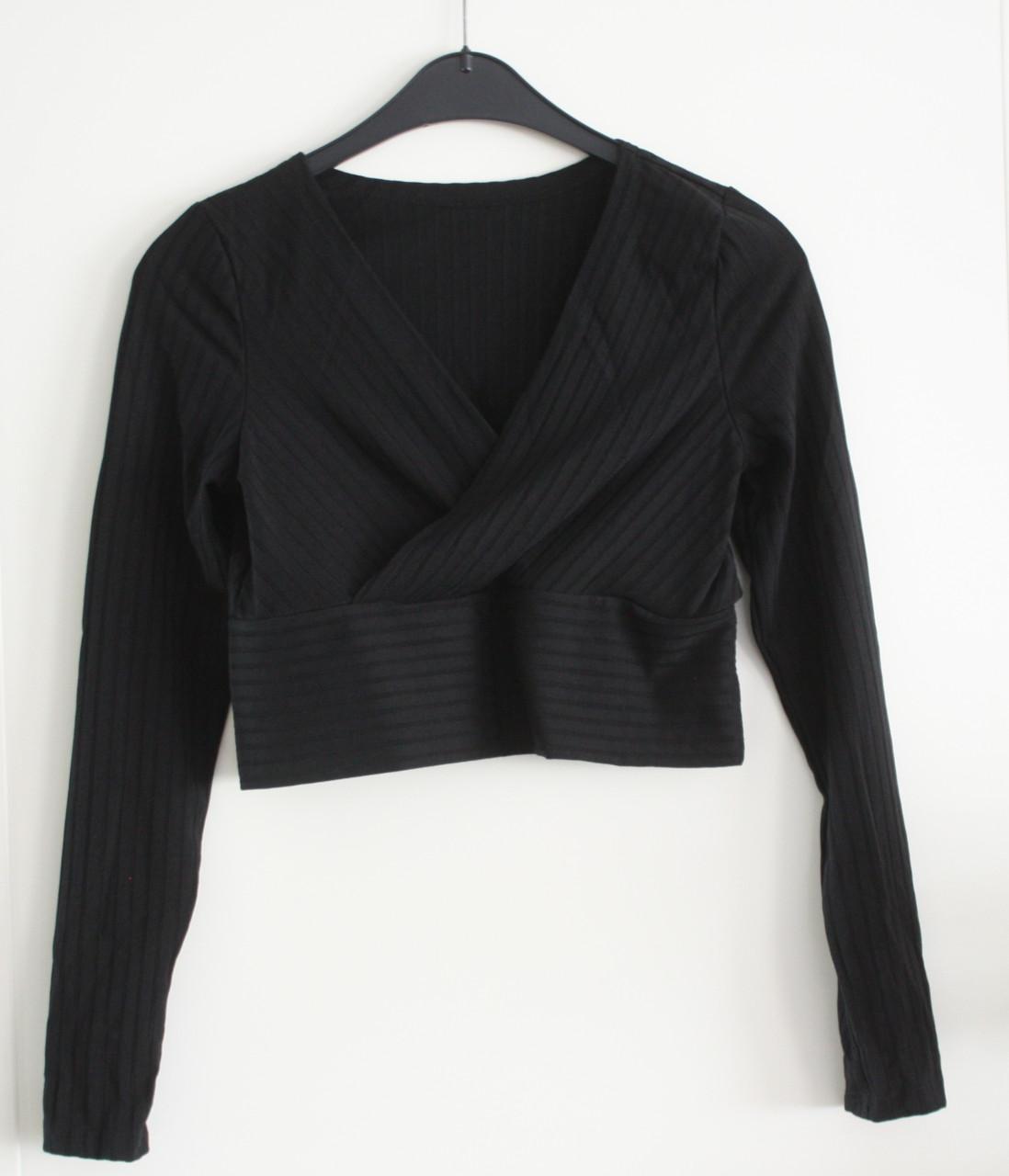 Zwarte top maat m