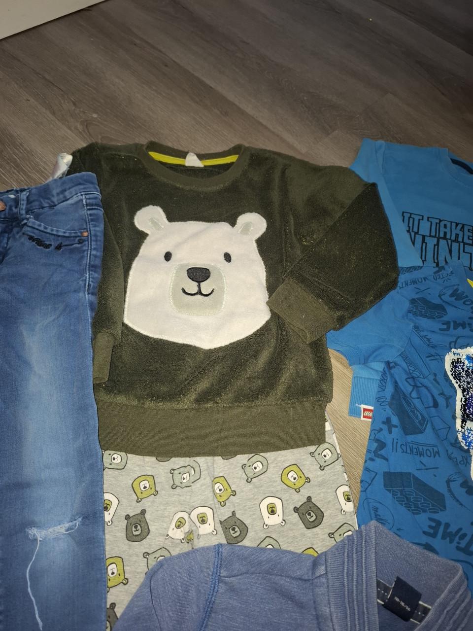 Pakket jongenskleding maat 110-116