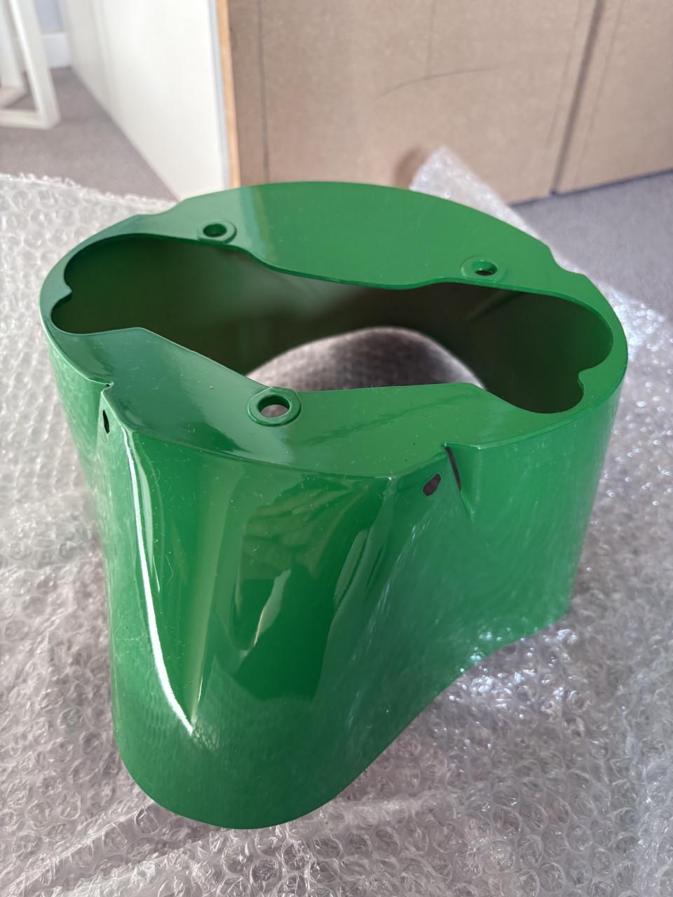 NIEUW Piaggio Zip voorspatbord Porsche Python Green