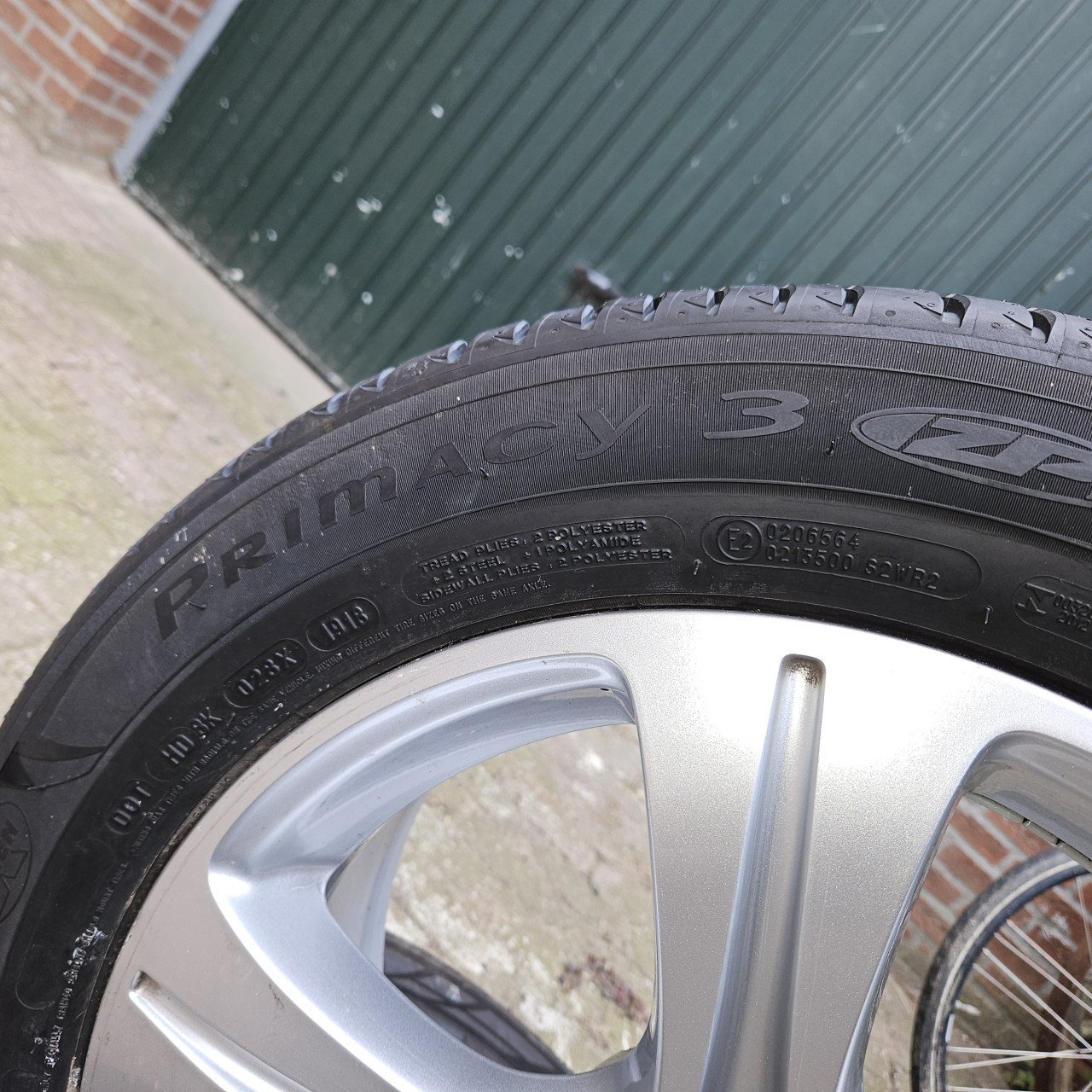 Mercedes E klasse (w213) velgen met banden