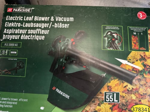 PARKSIDE Elektrische bladzuiger bladblazer 3-in-1