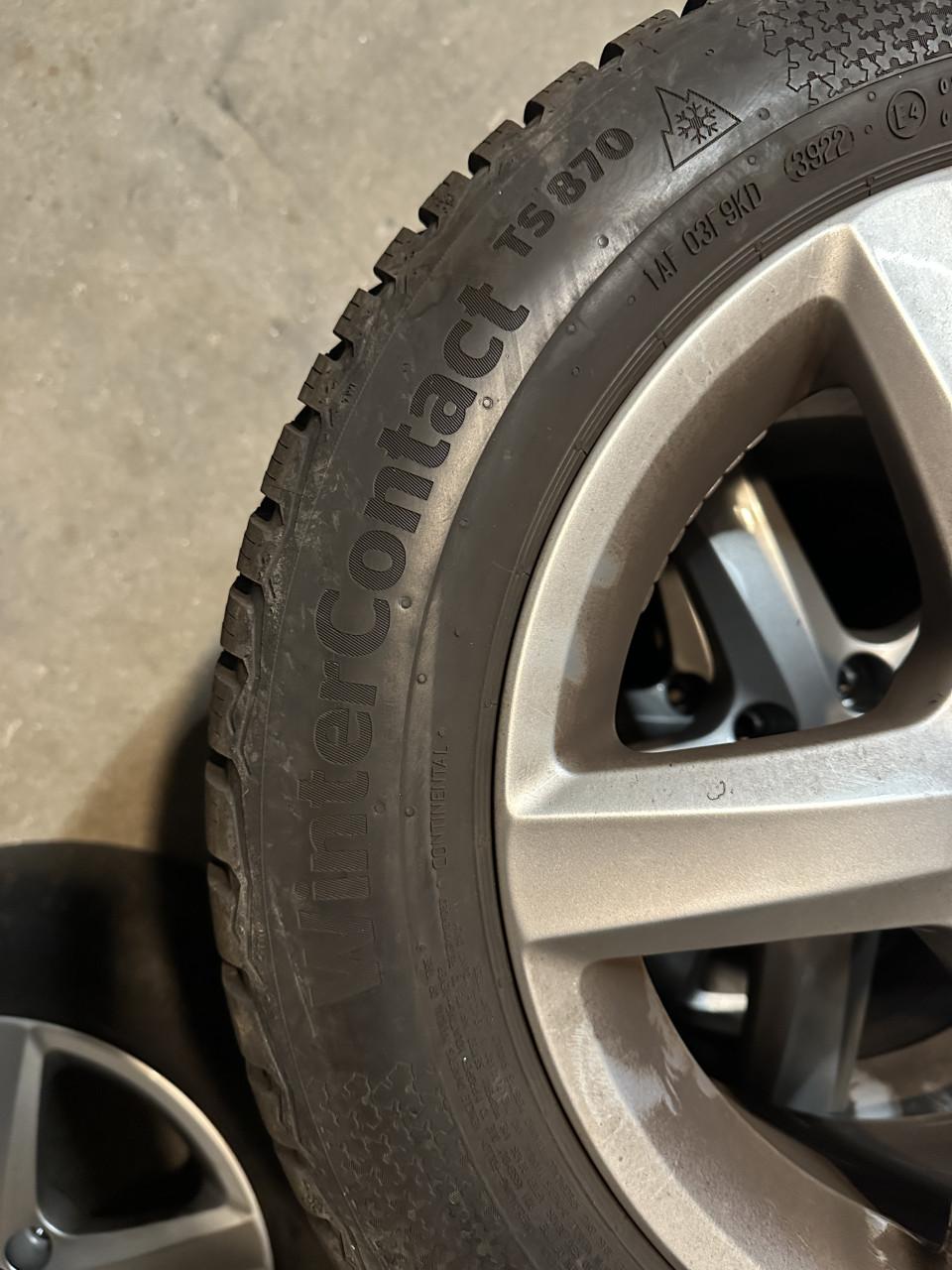 Set Continental winterbanden inclusief Velgen Volkswagen polo