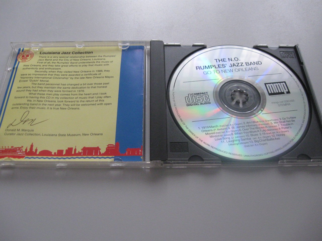 Cd New Orleans Jazz band