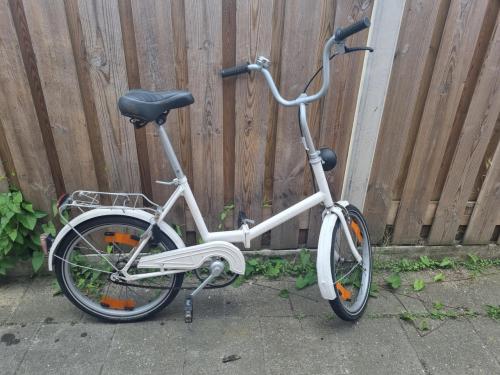 Vouwfiets 20 inch wit