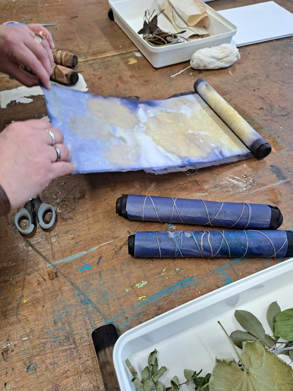 Workshop Ecoprinten Basis 13 Februari