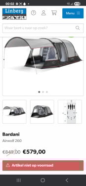 2 Bardani Airwolf tenten