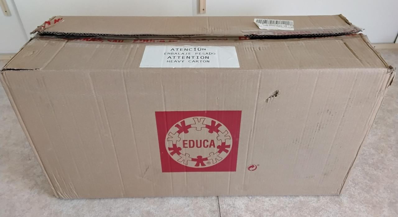 Educa puzzel "rond de wereld" 42000 stukjes