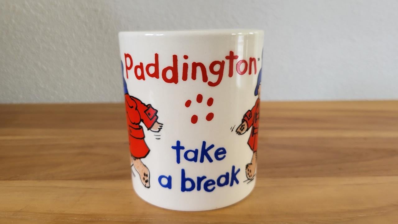 Paddington mok (Kilnkraft STL England - Douwe Egberts)