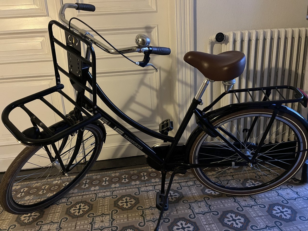 Meisjesfiets, Vogue Transporter, 26 inch, zwart