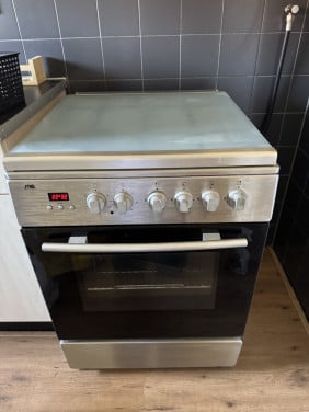 Gasfornuis met oven