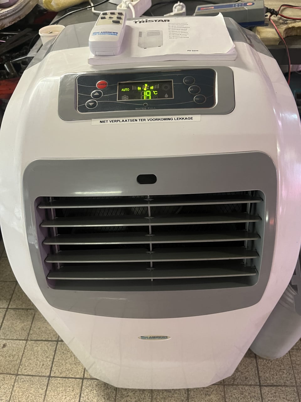 TEAB verplaatsbare Airco ; werkt perfect